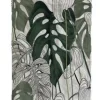 Intratuin wanddoek Monstera wit / groen 90 x 60 cm