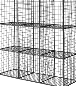 Intratuin wandkast Limba zwart 39 x 19 x 39 cm