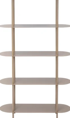 Intratuin wandkast taupe 90 x 31 x 150 cm