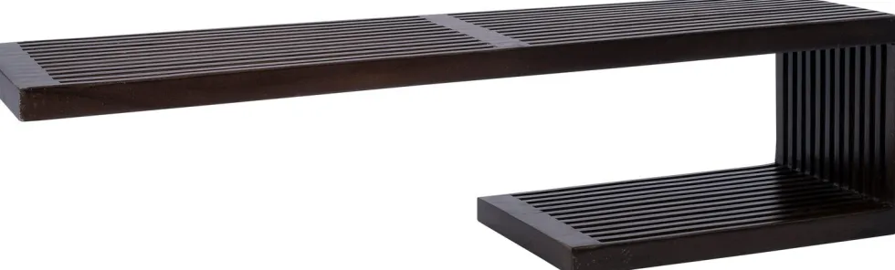 Intratuin wandplank Ame bruin 80 x 21 x 20 cm