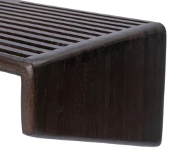Intratuin wandplank Lef bruin 70 x 20 x 13 cm