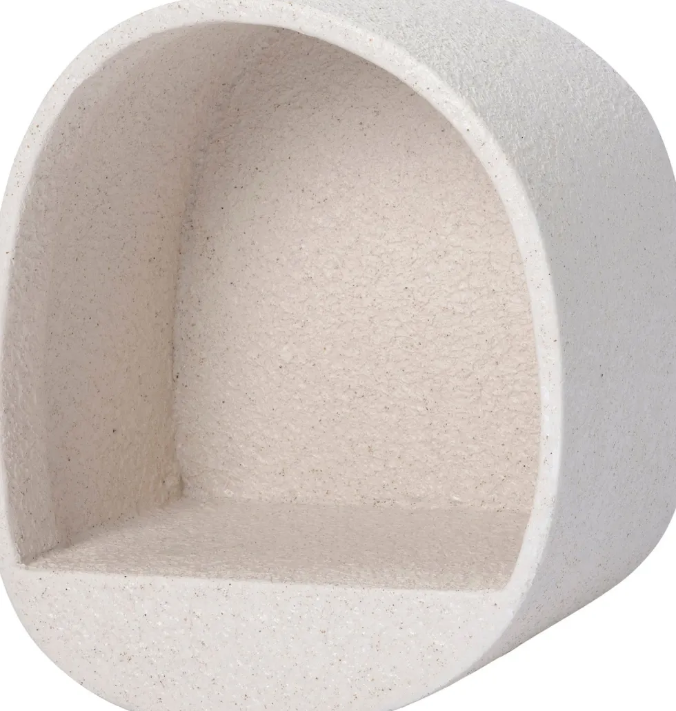 Intratuin wandplank Ywan beige 29 x 20 x 33 cm