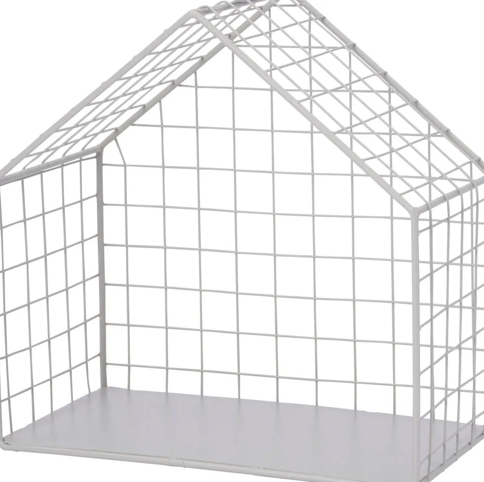 Intratuin wandrek Huis grijs 31 x 15 x 31 cm