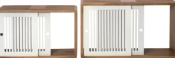 Intratuin wandrek Larne naturel / wit 56 x 23 x 34 cm