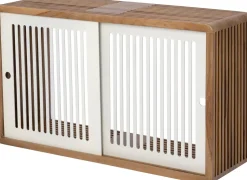Intratuin wandrek Larne naturel / wit 68 x 23 x 40 cm
