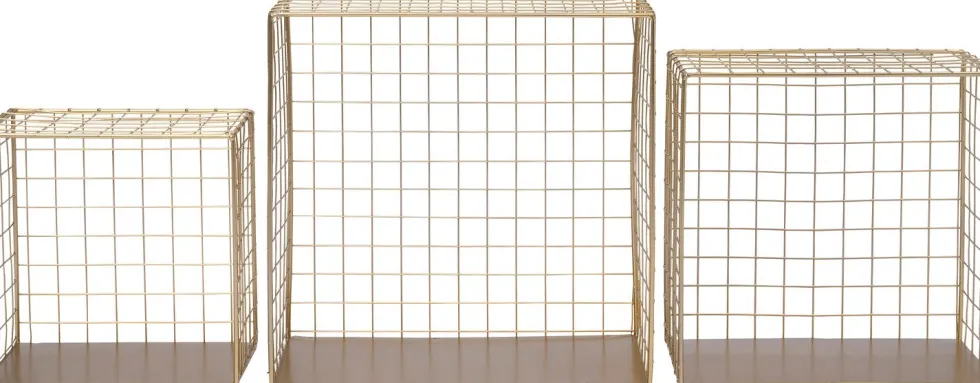 Intratuin wandrek Vi goud 31 x 15 x 31 cm