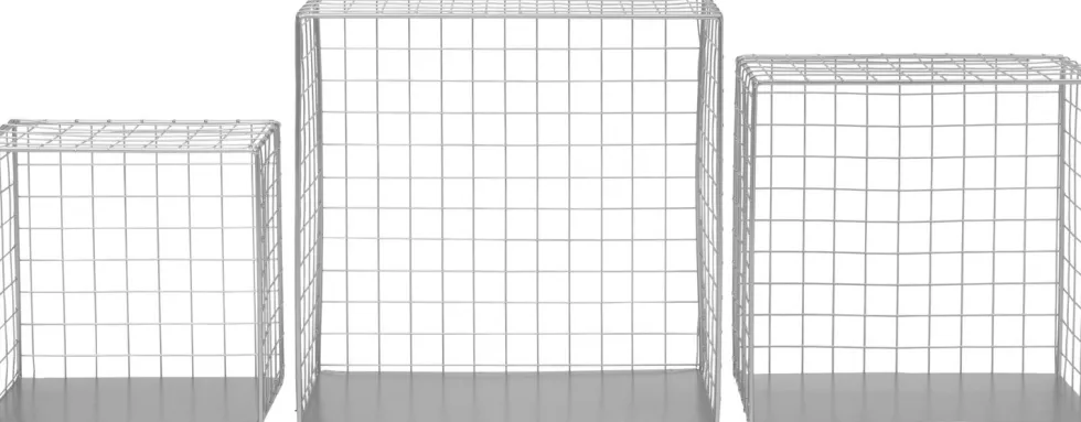 Intratuin wandrek Vi grijs 26 x 14 x 26 cm