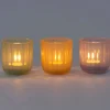 Intratuin waxinelichthouder Fos groen D 7,5 H 7,8 cm