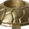 Intratuin waxinelichthouder Schildpad goud 13 x 10,5 x 3 cm