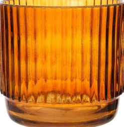 Intratuin waxinelichthouder Ties bruin D 12 H 12 cm