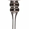 Intratuin waxinelichthouder op voet Coby zilver D 12 H 40 cm