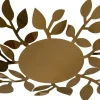 Intratuin waxinelichthouder blad goud D 23,5 H 0,1 cm