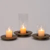 Intratuin windlicht Alta goud D 18 H 13,5 cm