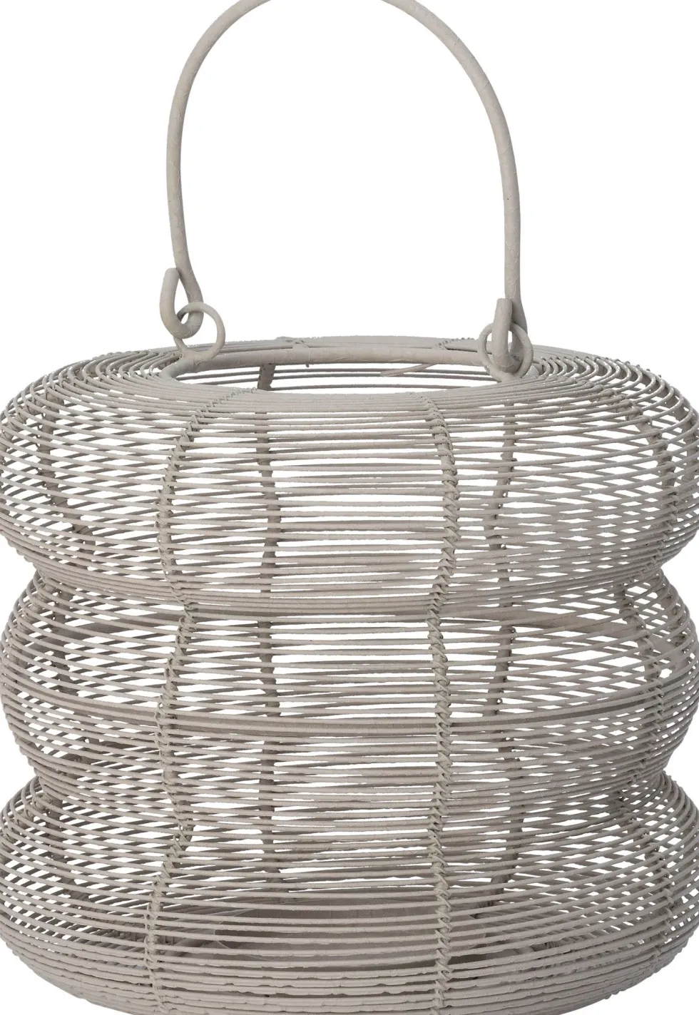Intratuin windlicht Fair grijs D 28 H 25 cm