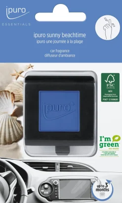 Ipuro autoclip Essentials Sunny Beachtime 4 x 4 cm