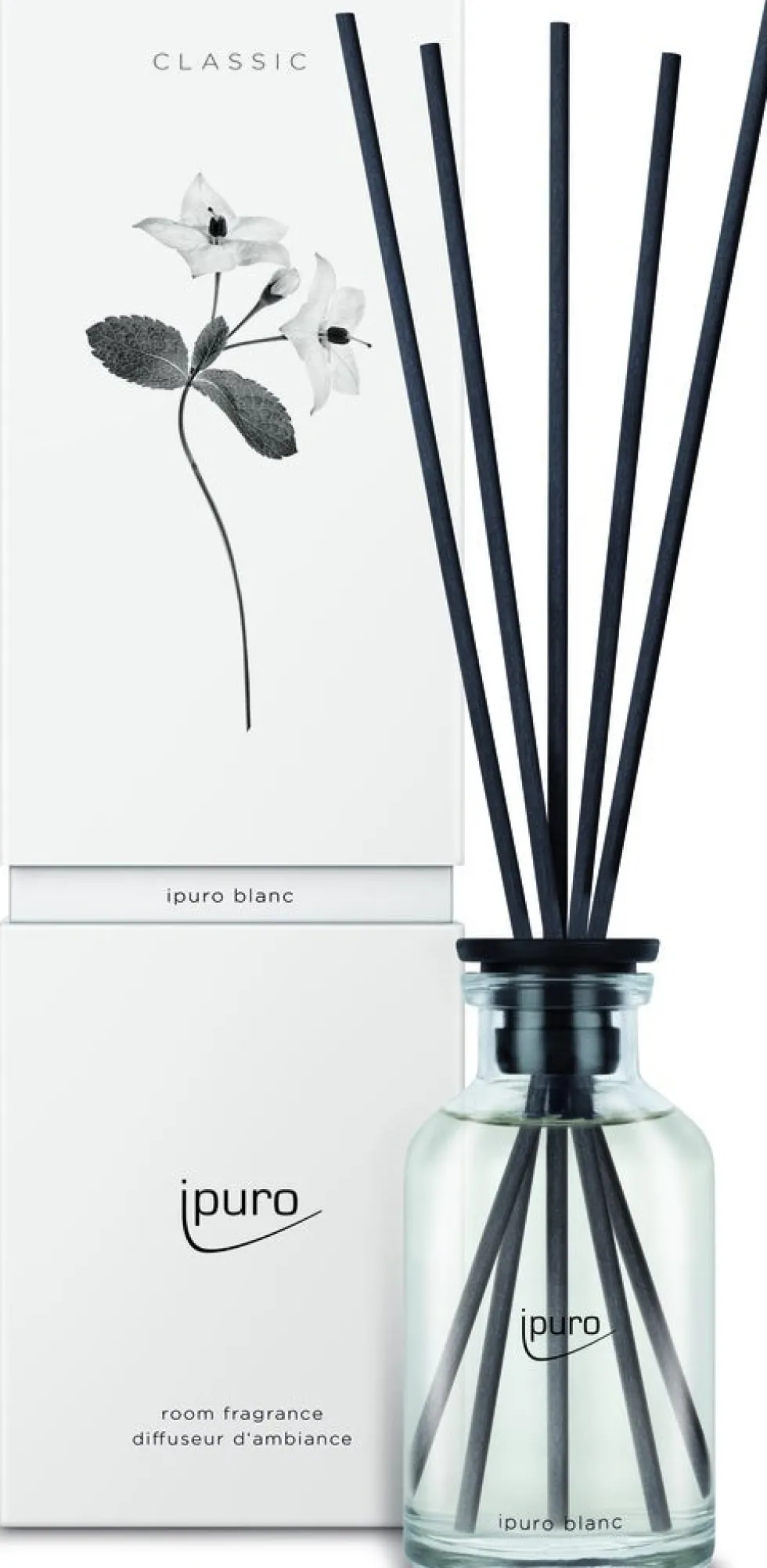 Ipuro geurstokjes Classics Blanc 75 ml
