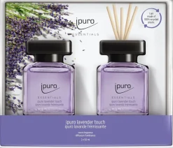 Ipuro geurstokjes Essentials Lavender Touch 50 ml 2 stuks