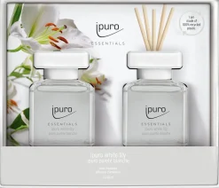Ipuro geurstokjes Essentials White Lily 50 ml 2 stuks