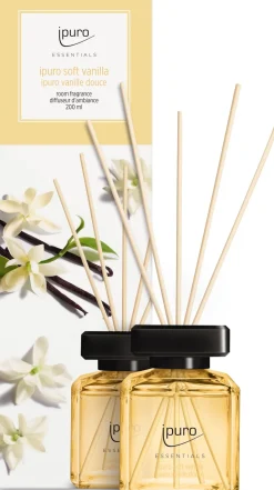 Ipuro geurstokjes Essentials Soft Vanilla 200 ml