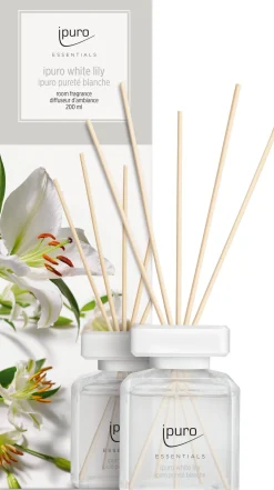 Ipuro geurstokjes Essentials White Lily 200 ml