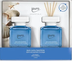 Ipuro geurstokjes Essentials Sunny Beachtime 50 ml 2 stuks