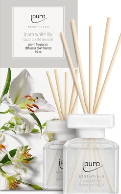 Ipuro geurstokjes Essentials White Lily 50 ml