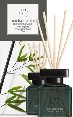 Ipuro geurstokjes Essentials Black Bamboo 50 ml