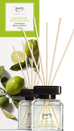 Ipuro geurstokjes Essentials Lime Light 100 ml