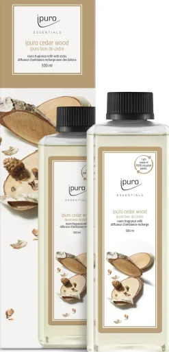 Ipuro geurstokjes navulling Cedar Wood fruitig 500 ml