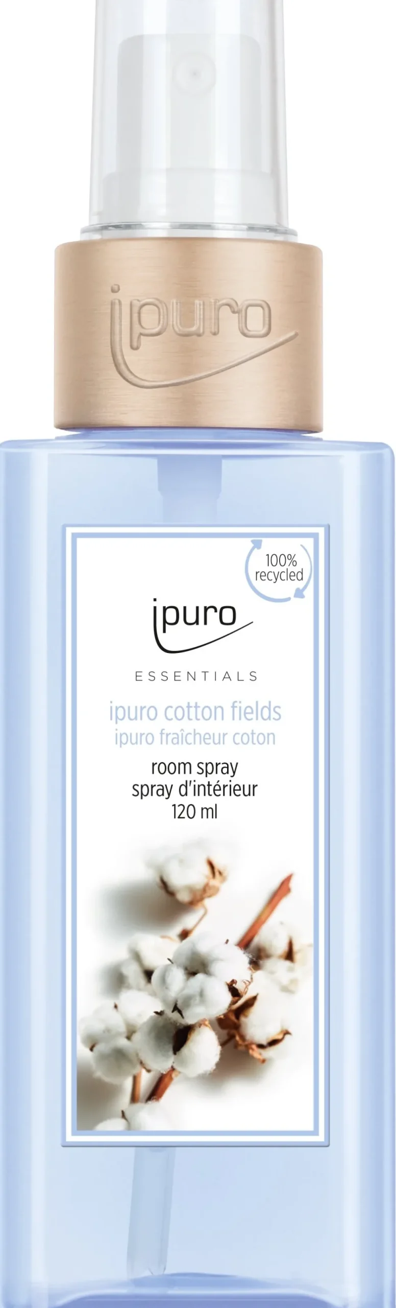 Ipuro geurverspreider Essentials Cotton Fields 120 ml