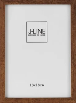 J-Line fotolijst Basic bruin 13 x 18 cm