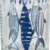 J-Line waxinelichthouder blauw D 10 H 12,5 cm