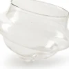 Jodeco drijf waxinelichthouder Hawaï transparant D 8 H 6 cm