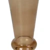 Kandelaar bruin D 8,9 H 37 cm