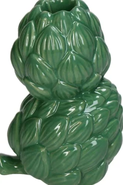 Kandelaar Cuisine artisjok groen 9,8 x 8,4 x 13,8 cm