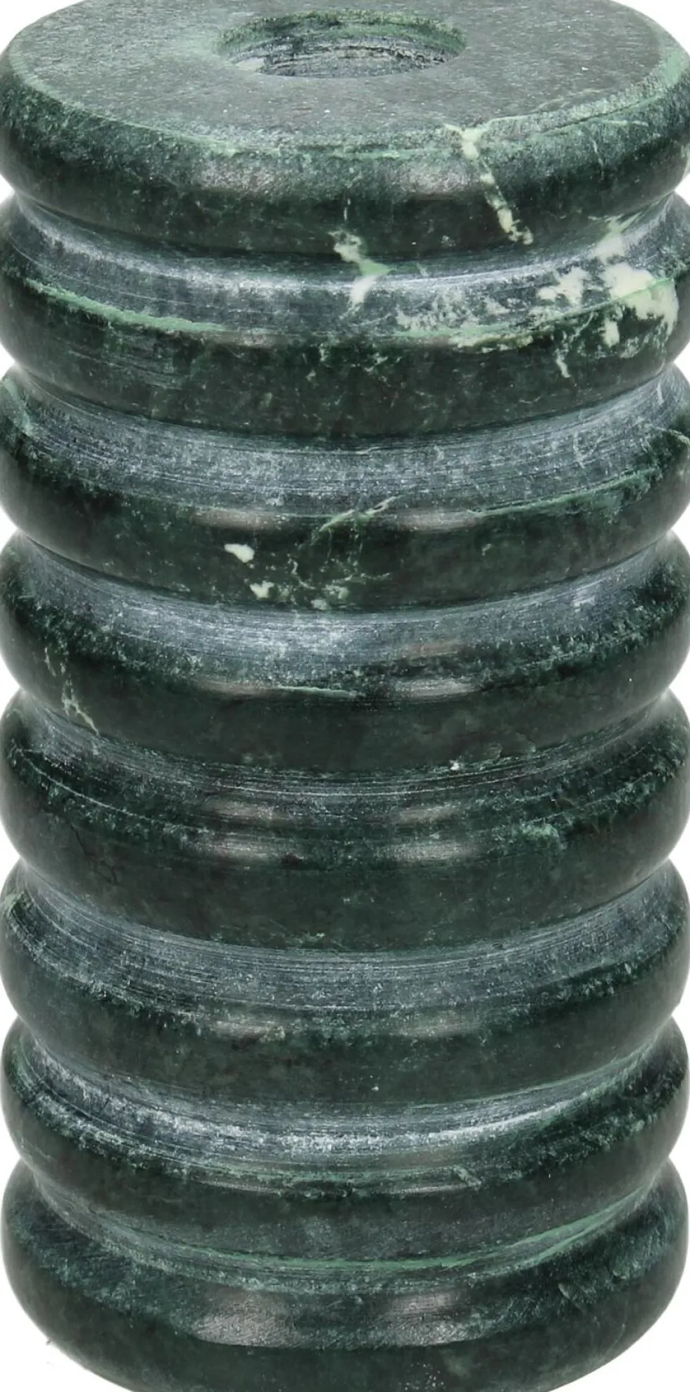 Kandelaar groen D 5,5 H 10,5 cm