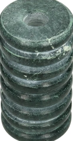 Kandelaar groen D 5,5 H 10,5 cm