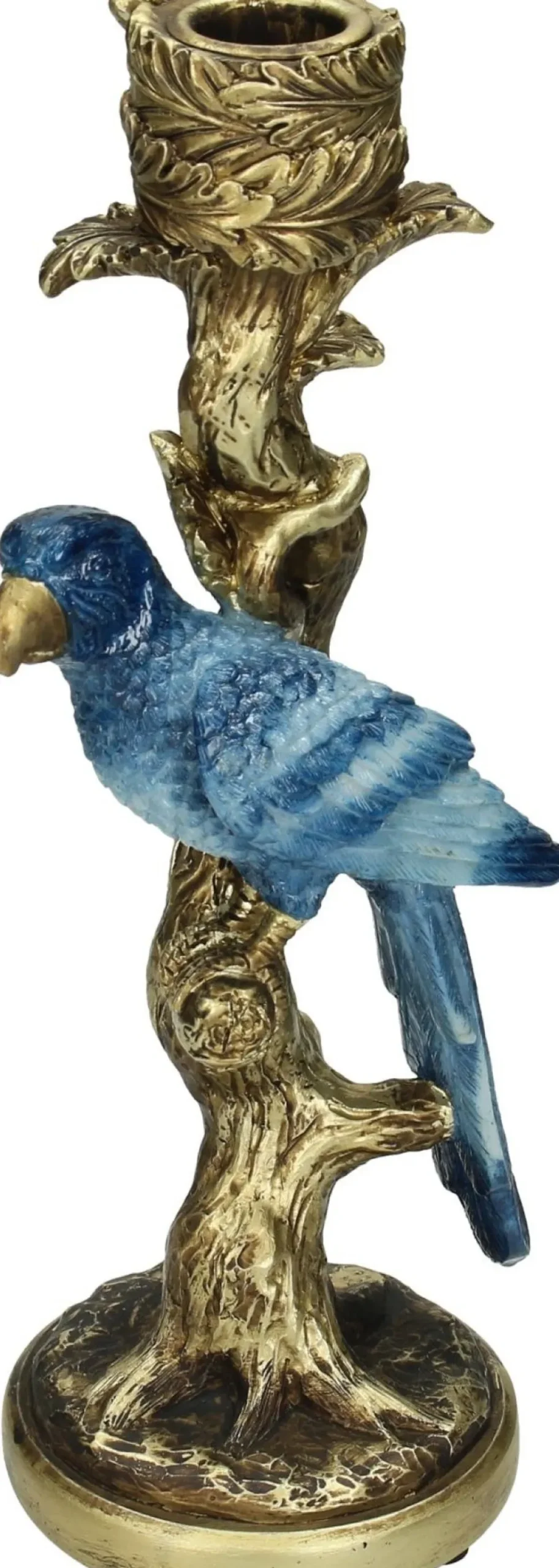 Kandelaar Zoo blauw 10,5 x 9 x 25,5 cm