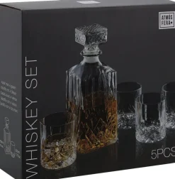 Karafset transparant 900 ml 5 stuks