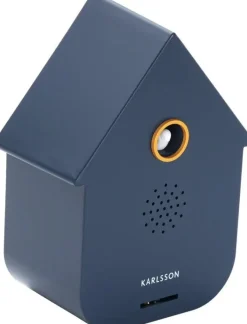 Karlsson soundbox Koekoek blauw 12 x 7,5 x 11,5 cm