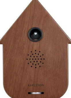 Karlsson soundbox Koekoek naturel / bruin 12 x 7,5 x 11,5 cm
