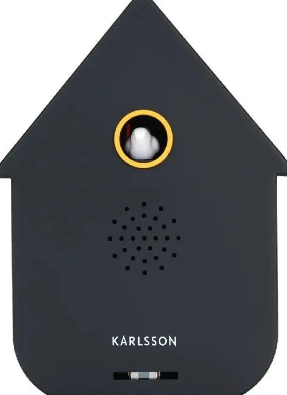 Karlsson soundbox Koekoek zwart 12 x 7,5 x 11,5 cm