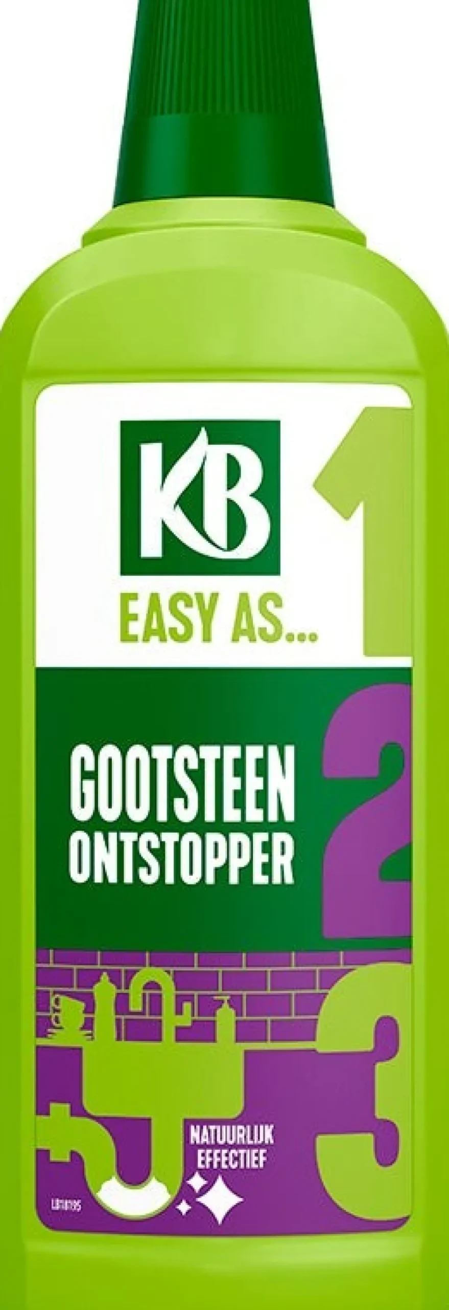 KB gootsteen ontstopper concentraat 750 ml