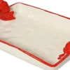 Kitchen Goods & More dienblad Bow wit 19,7 x 12,8 x 5,4 cm