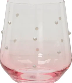 Kitchen Goods & More glas Pink transparant / roze