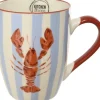 Kitchen Goods & More mok wit / blauw / rood 250 ml