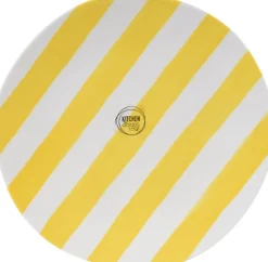 Kitchen Goods & More ontbijtbord Jula geel D 21,5 H 2 cm