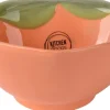 Kitchen Goods & More schaal Perzik oranje D 11 H 5 cm