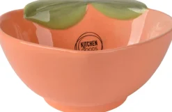 Kitchen Goods & More schaal Perzik oranje D 11 H 5 cm