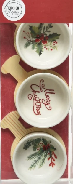 Kitchen Goods & More tapasset Merry Christmas wit 31 x 12 x 4,6 cm 6-delig